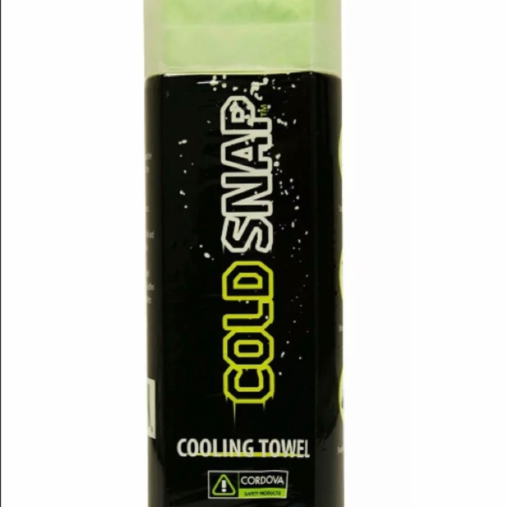 Cold Snap Cooling Towel Green